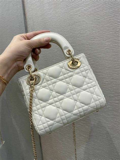 black and white dior bag|mini lady dior bag white.